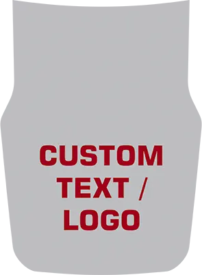 2022-2026 Maverick Center Hood Decal Graphic Blackout graphic design style 01 image.